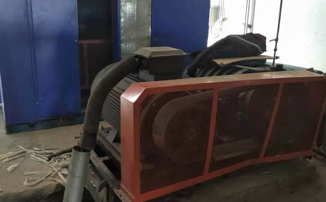 章丘香蕉影视生產的fsr250G型號羅茨風機正式在山東國銘球墨(mò)鑄管科技投入使用(yòng) 圖片(piàn)關鍵詞