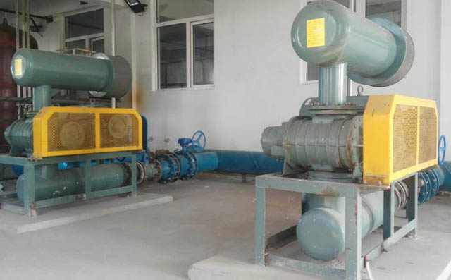 香蕉影视汙水曝氣羅茨風機在沈陽沈北水務有限公司運行(háng)成功 圖片關鍵詞